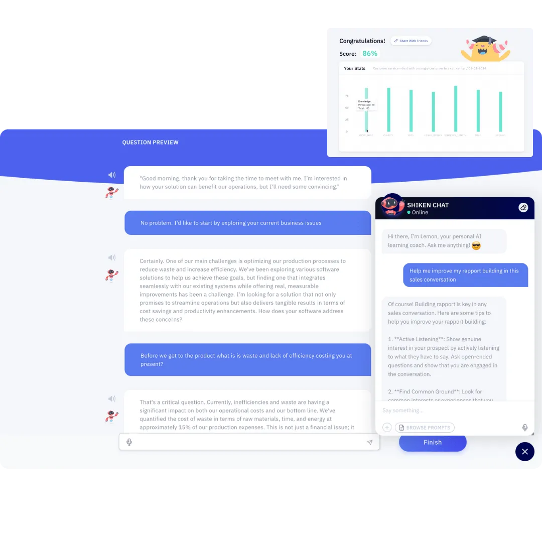 Onboarding with AI - Shiken Platform
