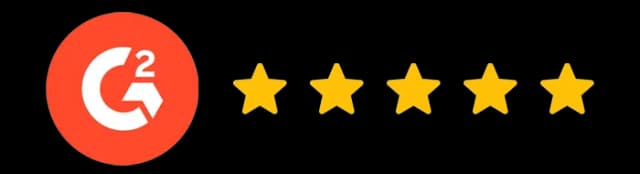 G2 Five Star Reviews